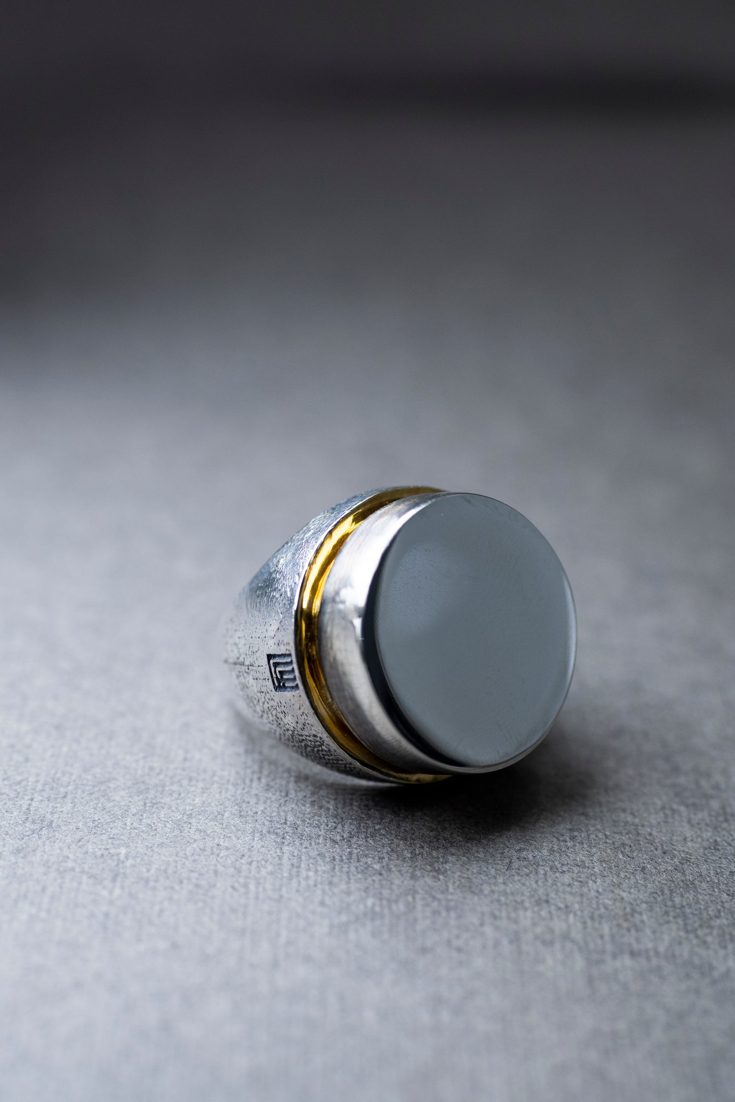 Sun Eclips Silver Ring